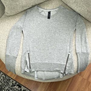 Yogalicious Gray Sweatshirt